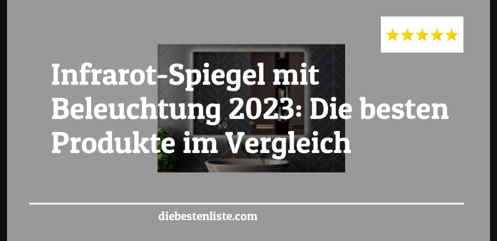 Infrarot Spiegel Mit Beleuchtung