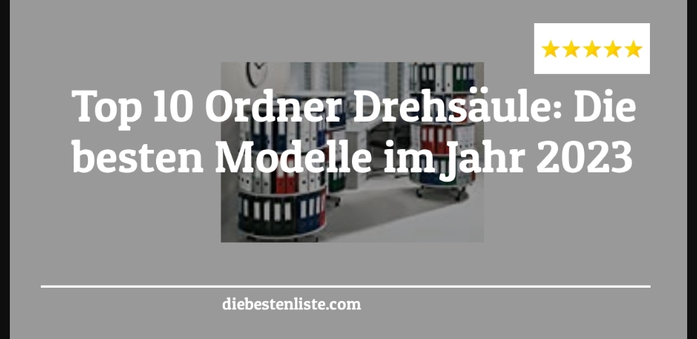 Ordner Drehsaeule