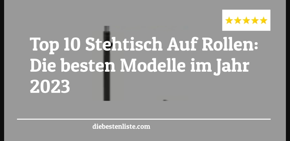 Stehtisch Auf Rollen