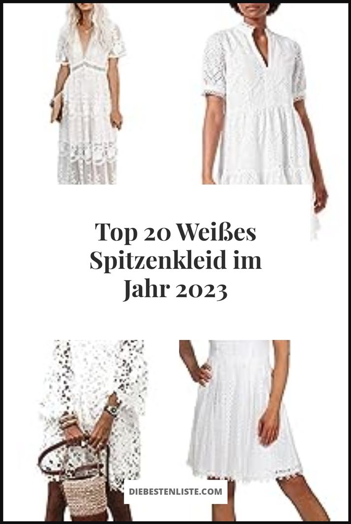 Weißes Spitzenkleid - Buying Guide