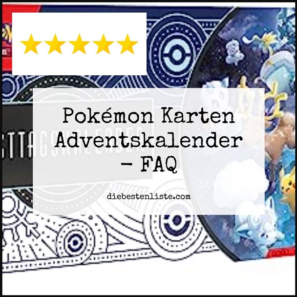 Pokémon Karten Adventskalender - FAQ
