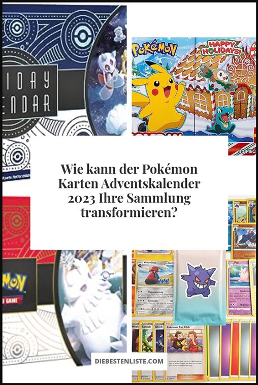Pokémon Karten Adventskalender - Buying Guide